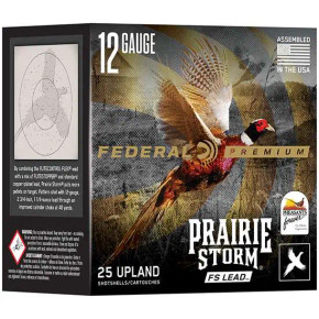 FEDERAL 12GA 2-3/4" MAG. 1-1/4OZ 1,500 FPS 6 SHOT FS LEAD 25 RD/BX 10 BX/CS FEDEPFX154FS6 FEDERAL 12GA 2-3/4" MAG. 1-1/4OZ 1,500 FPS 6 SHOT FS LEAD 25 RD/BX 10 BX/CS FEDEPFX154FS6