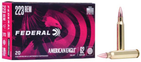 FEDERAL AE 223REM 62GR FMJ 20RD/BOX 25BX/CS FEDEAE223N FEDERAL AE 223REM 62GR FMJ 20RD/BOX 25BX/CS FEDEAE223N