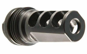 SILENCERCO ASR MUZZLE BRAKE 5/8x24 .338CAL SILEAC857 SILENCERCO ASR MUZZLE BRAKE 5/8x24 .338CAL SILEAC857