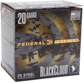 FEDERAL 20GA 3" 1OZ 1400FPS 2 & 4 "ULTRA STEEL" 25 RD/BX 10 BX/CS FEDEPWUX20924 FEDERAL 20GA 3" 1OZ 1400FPS 2 & 4 "ULTRA STEEL" 25 RD/BX 10 BX/CS FEDEPWUX20924
