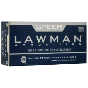 CCI LAWMAN 357SIG 125GR TMJ CCI53919 CCI LAWMAN 357SIG 125GR TMJ CCI53919