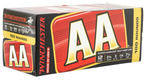 WINCHESTER 12 GA 2-3/4" #7.5 AA SUPER-HANDICAP HEAVY TARGET 1-1/8 OZ 100 RD/BX 2 BX/CS WINCAAHA127VP