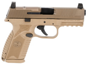 FN 66100742 509M MRD Mid-Size 9mm Luger 10+1 4" Black Recessed Crown Barrel, Flat Dark Earth PVD Optic Ready/Serrated Steel Slide, Flat Dark Earth Polymer Frame w/Picatinny Rail, Ambidextrous 125563 FN 66100742 509M MRD Mid-Size 9mm Luger 10+1 4" Black Recessed Crown Barrel, Flat Dark Earth PVD Optic Ready/Serrated Steel Slide, Flat Dark Earth Polymer Frame w/Picatinny Rail, Ambidextrous 125563