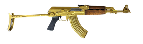 ZASTAVA ZPAPM70 7.62X39 WOOD HG, UNDERFOLDER GUCCI GOLD ZASTZR7762UF-GOLD ZASTAVA ZPAPM70 7.62X39 WOOD HG, UNDERFOLDER GUCCI GOLD ZASTZR7762UF-GOLD