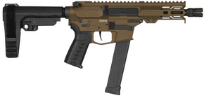 CMMG PISTOL, BANSHEE, MKG, 45 ACP, 5", MIDNIGHT BRZ W/ADJ RIP BRACE CMMG45AB70F-MB CMMG PISTOL, BANSHEE, MKG, 45 ACP, 5", MIDNIGHT BRZ W/ADJ RIP BRACE CMMG45AB70F-MB