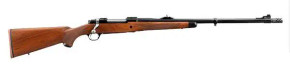RUGER HAWKEYE AFRICAN 375 RUGER BOLT RFL, LFT HAND, 23" SATIN BLUED BBL, THREADED, WALNUT 3RD RUGE47121 RUGER HAWKEYE AFRICAN 375 RUGER BOLT RFL, LFT HAND, 23" SATIN BLUED BBL, THREADED, WALNUT 3RD RUGE47121