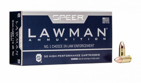 CCI SPEER/LAWMAN 9MM 115GR TMJ CCI53650 CCI SPEER/LAWMAN 9MM 115GR TMJ CCI53650