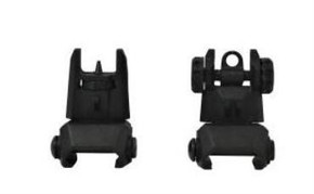 ATI TACTICAL FLIP UP FRONT & REAR BACK UP SIGHT POLYMER ATISIGHTSETP ATI TACTICAL FLIP UP FRONT & REAR BACK UP SIGHT POLYMER ATISIGHTSETP