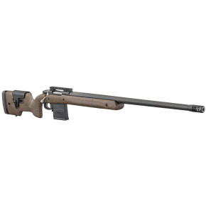 RUGER HAWKEYE LR TRGT 308WIN BOLT 26" MT BLK THRDE BBL, SPECK BLK/BRN LAM STOCK, 10RD DETACH MAG RUGE57123