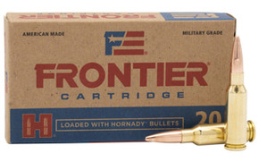 HORNADY FRONTIER 6.5 GRENDEL 123GR 20RD BX 200RD CASE HORNFR700 HORNADY FRONTIER 6.5 GRENDEL 123GR 20RD BX 200RD CASE HORNFR700