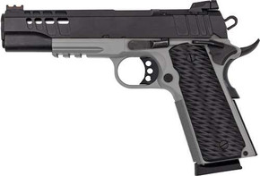 GREAT LAKES GL1911 45ACP PSTL 5" BULL SHARK GRY, RMSC CUT 2-7RD GLFGL1911-45FSSSRK