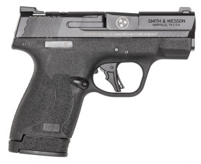 dSMITH & WESSON M&P 9 SHIELD PLUS M.S. 9MM 3.1" 1-10RD,1-13RD TN LOGO ENGRAVED SMIT14119