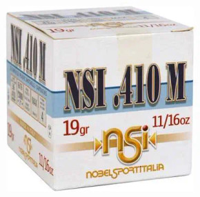 NOBELSPORT .410 AMMO NSI 6 SHOT 3" 25RD NOBELANS4136 NOBELSPORT .410 AMMO NSI 6 SHOT 3" 25RD NOBELANS4136