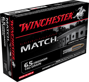 6.5CR 140GR BTHP 20RDS MATCH WINCS65CM 6.5CR 140GR BTHP 20RDS MATCH WINCS65CM