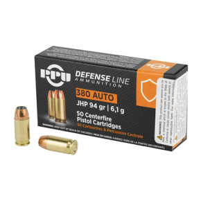 PPU DEF 380 AUTO 94GR JHP 50RD BOX 20 BOXES PER CASE PPUPPD380A PPU DEF 380 AUTO 94GR JHP 50RD BOX 20 BOXES PER CASE PPUPPD380A