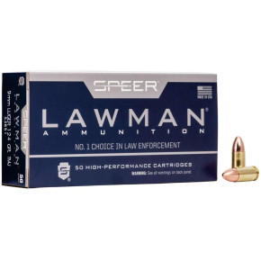 CCI SPEER/LAWMAN 9MM 124GR TMJ CCI53651 CCI SPEER/LAWMAN 9MM 124GR TMJ CCI53651