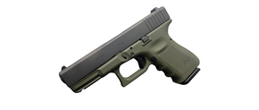 GLOCK 19 GEN 3 9MM PISTOL ODG FRAME 4.01" FXD 5.5lb 2-15RD MAGS GLOCPI1950203-ODG GLOCK 19 GEN 3 9MM PISTOL ODG FRAME 4.01" FXD 5.5lb 2-15RD MAGS GLOCPI1950203-ODG