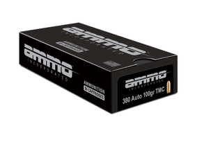 AMMO INC 380ACP 100G TMC 50RD BX/1000RD CASE AMMO380100TMC_A50 AMMO INC 380ACP 100G TMC 50RD BX/1000RD CASE AMMO380100TMC_A50