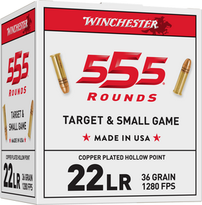 WINCHESTER 22LR 36GR PHP 555RDS WINC22LR555HP WINCHESTER 22LR 36GR PHP 555RDS WINC22LR555HP