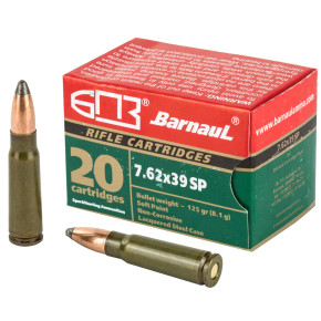 BARNAUL 7.62 X 39 SP 125GR STEEL BARN762X39SP125 BARNAUL 7.62 X 39 SP 125GR STEEL BARN762X39SP125