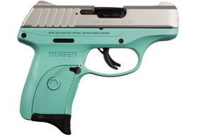 Ruger EC9S 9MM SS/TURQUOISE 7+1 FS # RUEC9STGSA
