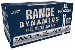 FIOCCHI 7.62X39 RANGE DYNAMICS 123G FMJ 50RD BX 500RD CS FIOC762X39A FIOCCHI 7.62X39 RANGE DYNAMICS 123G FMJ 50RD BX 500RD CS FIOC762X39A
