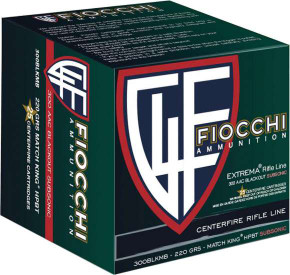 FIOCCHI 300 BLACKOUT 220 HPBT MK 25RD/BX FIOC300BLKMB