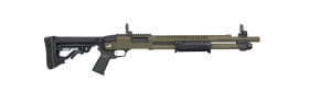 MOSSBERG 590R CERAKOTE 12G 3" SHOTGUN 18.5" W/ H.S., ODG, MOE GRIP/FLIP UP, 5 POSITION STOCK, 6+1 MOSS50759 MOSSBERG 590R CERAKOTE 12G 3" SHOTGUN 18.5" W/ H.S., ODG, MOE GRIP/FLIP UP, 5 POSITION STOCK, 6+1 MOSS50759
