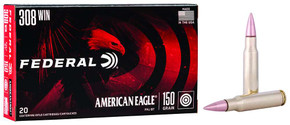 FEDERAL 308 WIN 150GR FMJ-BT 20 RD/BX 25 BX/CS FEDEAE308D FEDERAL 308 WIN 150GR FMJ-BT 20 RD/BX 25 BX/CS FEDEAE308D