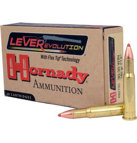 HORNADY LEVERREVOLUTION 30-30WIN 160GR FTX 20RD BX 200RD CASE HORN82730 HORNADY LEVERREVOLUTION 30-30WIN 160GR FTX 20RD BX 200RD CASE HORN82730