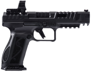 Canik HG7607N SFx Rival-S Full Size Frame 9mm Luger 18+1, 5" Black Steel Barrel, Dark Side Optic Ready/Serrated w/Ports Steel Slide, Steel Frame w/Picatinny Rail, MeCanik MO2 Red Dot, Ambidextrous 150297 Canik HG7607N SFx Rival-S Full Size Frame 9mm Luger 18+1, 5" Black Steel Barrel, Dark Side Optic Ready/Serrated w/Ports Steel Slide, Steel Frame w/Picatinny Rail, MeCanik MO2 Red Dot, Ambidextrous 150297