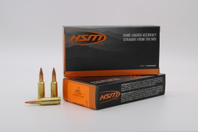 HSM AMMUNITION 6MM ARC 75GR V-MAX 20RD BOX 25 BOXES PER CASE HSM-6ARC-1N HSM AMMUNITION 6MM ARC 75GR V-MAX 20RD BOX 25 BOXES PER CASE HSM-6ARC-1N
