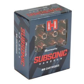 HORNADY SUBSONIC 45ACP 230G XTP 20RD BX 200RD CASE HORN90971 HORNADY SUBSONIC 45ACP 230G XTP 20RD BX 200RD CASE HORN90971