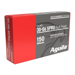 AGUILA 30-06 SPRG 150GR INTERLOCK BTSP 20RD BX 10 BOXES PER CASE AGUI8108AG