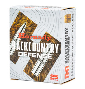 HORNADY BACKCOUNTRY DEFENSE 357MAG 165G DGH 20RD BX 200RD CASE HORN90608 HORNADY BACKCOUNTRY DEFENSE 357MAG 165G DGH 20RD BX 200RD CASE HORN90608