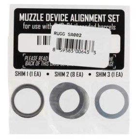 RUGGED SUPPRESSORS SHIM KIT 5/8X24 RUGDSA002 RUGGED SUPPRESSORS SHIM KIT 5/8X24 RUGDSA002