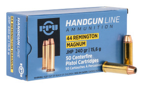 PPU 44 REM MAGNUM JHP 240GR 50RD BOX 10 BOXES PER CASE PPUPPH44MH PPU 44 REM MAGNUM JHP 240GR 50RD BOX 10 BOXES PER CASE PPUPPH44MH