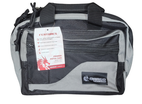 DRAGO PRO GEAR PREMIER PISTOL CASE BLACK (20/CASE) DRAG-PPC-BLGY DRAGO PRO GEAR PREMIER PISTOL CASE BLACK (20/CASE) DRAG-PPC-BLGY