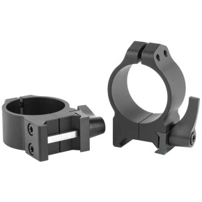 WARNE 30MM QD STEEL RINGS MATTE MED WARN214LM