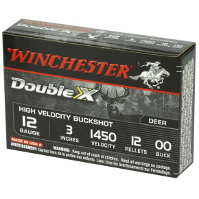 12GA 12 PELLETS #00 BUCK 3" WINCSB12300