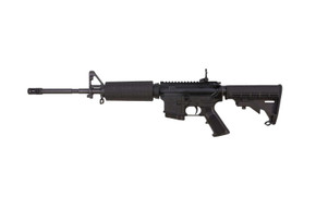 BUSHMASTER CA M4 PATROLMAN 223 FLAT TOP RFL 16" WITH FLIP UP SIGHT BUSH00-10011-CA BUSHMASTER CA M4 PATROLMAN 223 FLAT TOP RFL 16" WITH FLIP UP SIGHT BUSH00-10011-CA