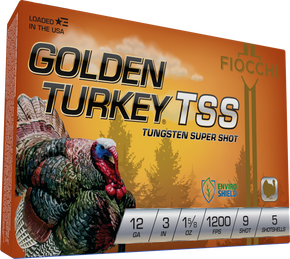 GLDN TRKY TSS TUNGSTEN 12G 3" 9SHT 1-5/8 FIOC123TSS9