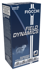 FIOCCHI 22LR 40GR HP SUBSONIC FIOC22FHPSUB