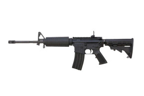 BUSH M4 PATROLMAN FLAT TOP 16" 223 RFL W/FLIP SIGHT BUSH00_10011_BLK BUSH M4 PATROLMAN FLAT TOP 16" 223 RFL W/FLIP SIGHT BUSH00_10011_BLK