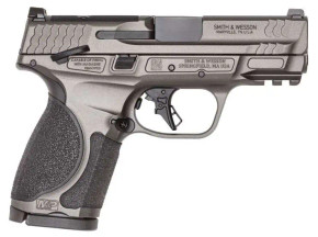 SMITH & WESSON M&P 9 M2.0 METAL COMPACT 9MM PISTOL 3.6" O.R. GRAY MS 2-10RD MAGAZINES SMIT14106 SMITH & WESSON M&P 9 M2.0 METAL COMPACT 9MM PISTOL 3.6" O.R. GRAY MS 2-10RD MAGAZINES SMIT14106