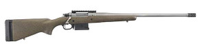 RUGER HAWKEYE LR HNTR BOLT 6.5CM 22" MTTE STS THRDED BBL, SPECK BLK/BRN STOCK, MAG FED 5RD RUGE47198 RUGER HAWKEYE LR HNTR BOLT 6.5CM 22" MTTE STS THRDED BBL, SPECK BLK/BRN STOCK, MAG FED 5RD RUGE47198
