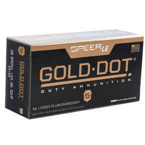 CCI GOLD DOT 38SPL 125GR GDHP CCI53722 CCI GOLD DOT 38SPL 125GR GDHP CCI53722