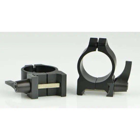 WARNE 1" QD STEEL RINGS MATTE LOW WARN200LM
