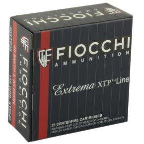 FIOCCHI 40S&W 155GR XTPHP 25RD BOX FIOC40XTP25