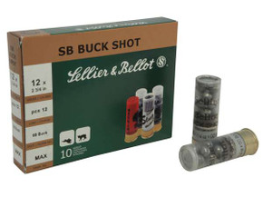 SELLIER & BELLOT 12GA 2.75 4BUCK 25RD BOX 10 BOXES PER CASE SELLSB12BSB